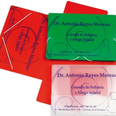 Carpeta de polipropileno personalizada